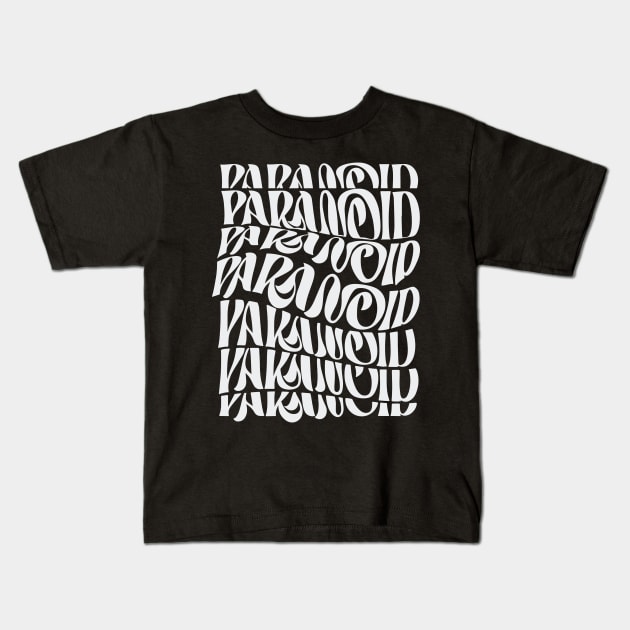 Paranoid Kids T-Shirt by Sofyld